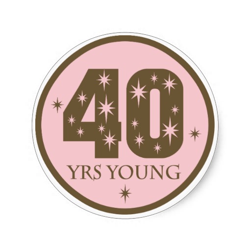 40 års Present Till Kompis